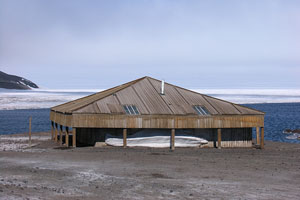 Discovery Hut built by Robert Falcon Scott's Discovery Expedition